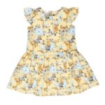 Girls - Floral Printed Dress | Stylish Flared Frock for Casual, Party
