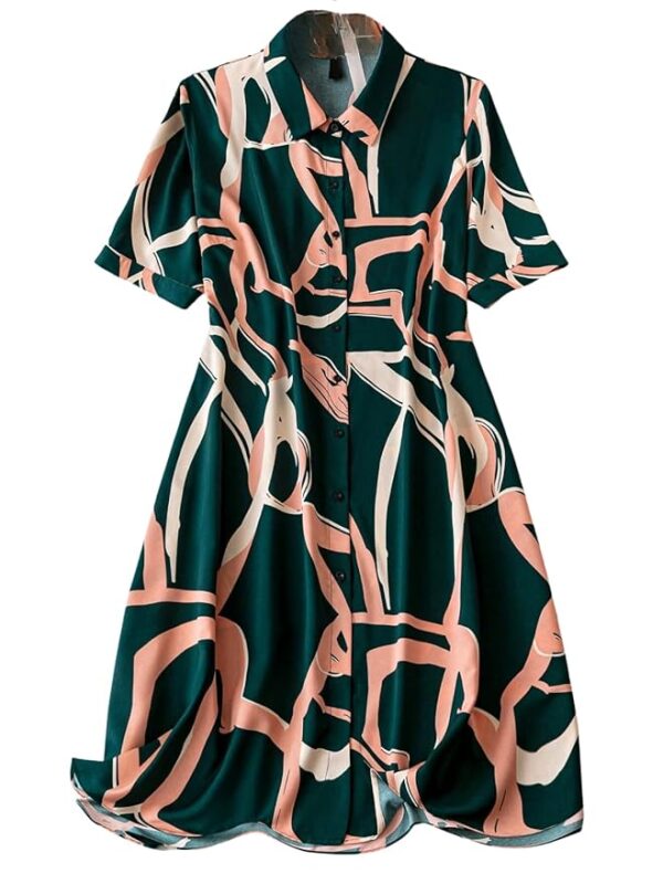 Women’s One Piece Dress – Stylish Midi Party Dress for Women | Summer Casual Wear for Events, Date & Evening Look