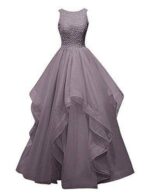 Women Wedding Dress(Grey)