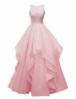 Women Wedding Dress(Pink)