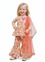 Trendy Girls Stylish Kurti and Sharara with Dupatta | Traditional Festive & Party Clothing Set