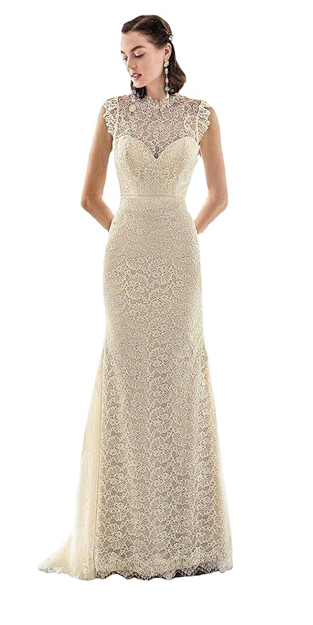 Sexy Apricot Sequin Backless Slim Floor Length Prom Gown Bridesmaid Cocktail Party Dress for Women