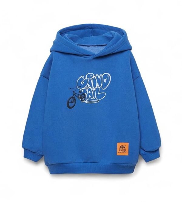Clothing Boys & Girls Oversized Hoodies | Graphic Print | Age 3-10 Years | Warm & Comfortable Kids Hoodies