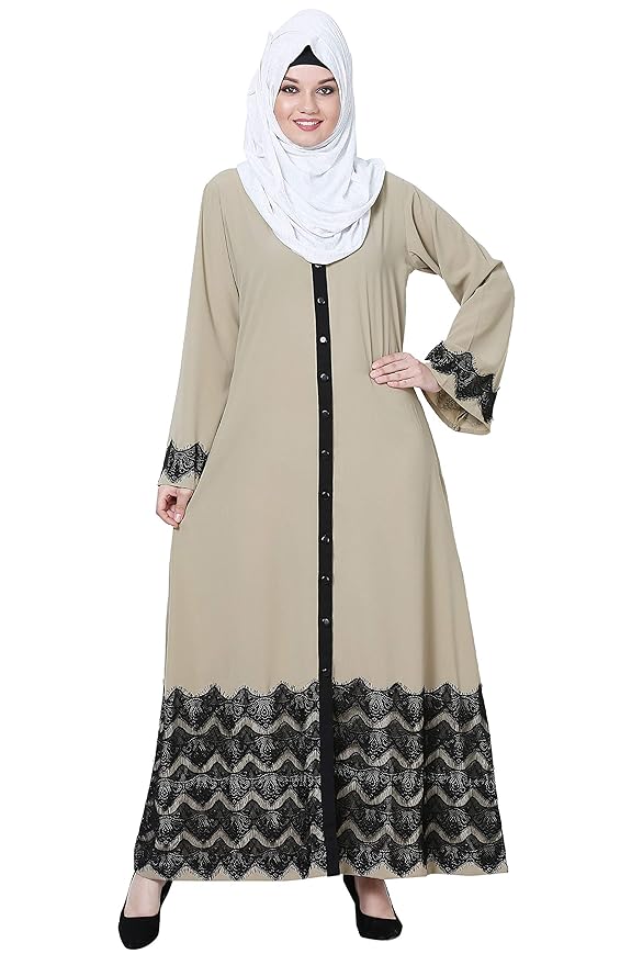Women's Polyester Maxi Muslim Burqa
