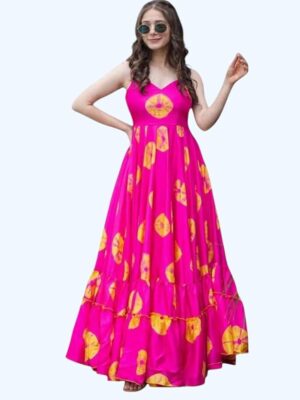 Bride Gown Dresses for Wedding Engagement Gown Dress for Women's Bridal Western Dress for Women New Dress for Women