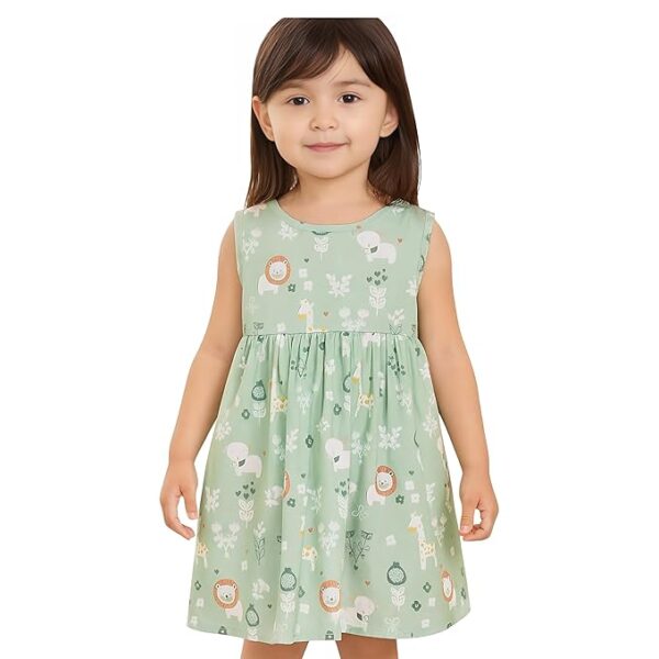 Kids Dress for Girls (Green)